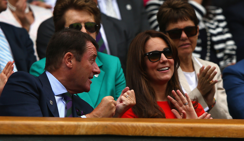 Illustration for article titled Kate Middleton Went to Wimbledon Yet Again, Did Chill Shit